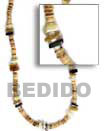 Natural Coco Pokalet Necklace Natural Combination Necklace