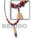 Cord Coco Necklaces Natural Combination Necklace