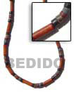 Bamboo Tube Necklace Natural Combination Necklace