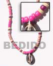 4-5 Mm Coco Pukalet Natural Combination Necklace