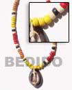 4-5 Mm Coco Pukalet Natural Combination Necklace
