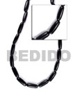 Black Elongated Horn Beads Bone Horn Beads Necklace