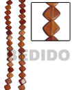 Golden Diamond Bead Nuggets Bone Horn Beads Necklace