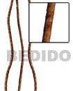 Golden Horn Heishe Beads Bone Horn Beads Necklace