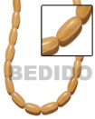 Golden Horn Natural Beads Bone Horn Beads Necklace
