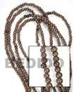 Camagong Wood Beads Wooden Necklaces