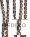 Camagong Oval Wood Beads Wooden Necklaces