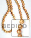 Palmwood Wood Beads Wooden Necklaces