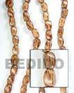 Palmwood Twist Wood Beads Wooden Necklaces