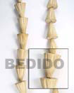 Natural White Wood Cones Wood Beads Wooden Necklaces