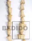 Philippines Wood Beads Shell Fashion Wood Beads Wooden Necklaces Jewelry Natural White Wood Cones W/ Grove 15x20mm In Beads Strands Or Necklaces Natural Shell Component SFAS061WB