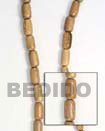 Philippines Wood Beads Shell Fashion Wood Beads Wooden Necklaces Jewelry Robles Wood Capsule 8x20 In Beads Strands Or Necklaces Natural Shell Component SFAS070WB