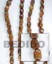 Roble Wood Twist Wood Wood Beads Wooden Necklaces