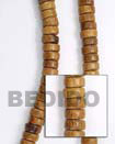 Philippines Wood Beads Shell Fashion Wood Beads Wooden Necklaces Jewelry Madre Cacaw Beads 5x10mm In Beads Strands Or Necklaces Natural Shell Component SFAS082WB