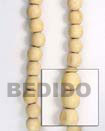 Natural White Wood Beads Wooden Necklaces