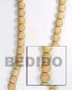 Natural Wood With Groove Wood Beads Wooden Necklaces