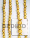 Philippines Wood Beads Shell Fashion Wood Beads Wooden Necklaces Jewelry Nangka Beads 10mm In Beads Strands Or Necklaces Natural Shell Component SFAS088WB