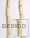 Natural White Wood Tube Wood Beads Wooden Necklaces