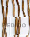 Robles Football Stick Wood Wood Beads Wooden Necklaces
