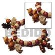 Philippines Wooden Bracelets Shell Fashion Wooden Bracelets Jewelry Lambada Bracelets Natural Shell Component SFAS5052BR