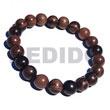 Hard Wood Beads Bracelets Fashion Round Camagong Tiger