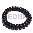 Philippines Wooden Bracelets Elastic Pokalet Hardwood Fashion Wooden Beads Kamagong Tiger Bracelets SFAS5309BR