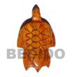 Philippines Wooden Pendant Shell Fashion Wooden Pendant Jewelry Wood Turtle Natural Shell Component SFAS5066P