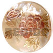 Hammershell Shell Pendant Hand Painted Pendant